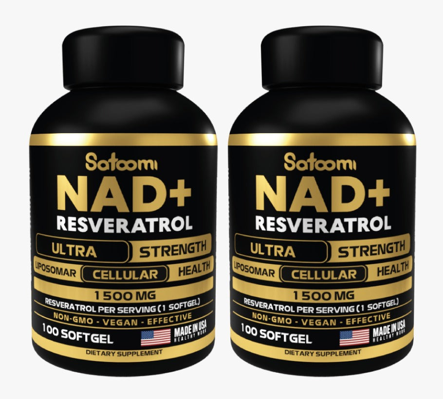 NAD RESVERATROL X 100 SOFFGELS + ENVÍO GRATIS