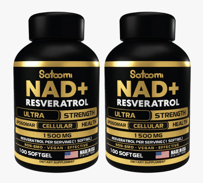 NAD RESVERATROL X 100 SOFFGELS + ENVÍO GRATIS