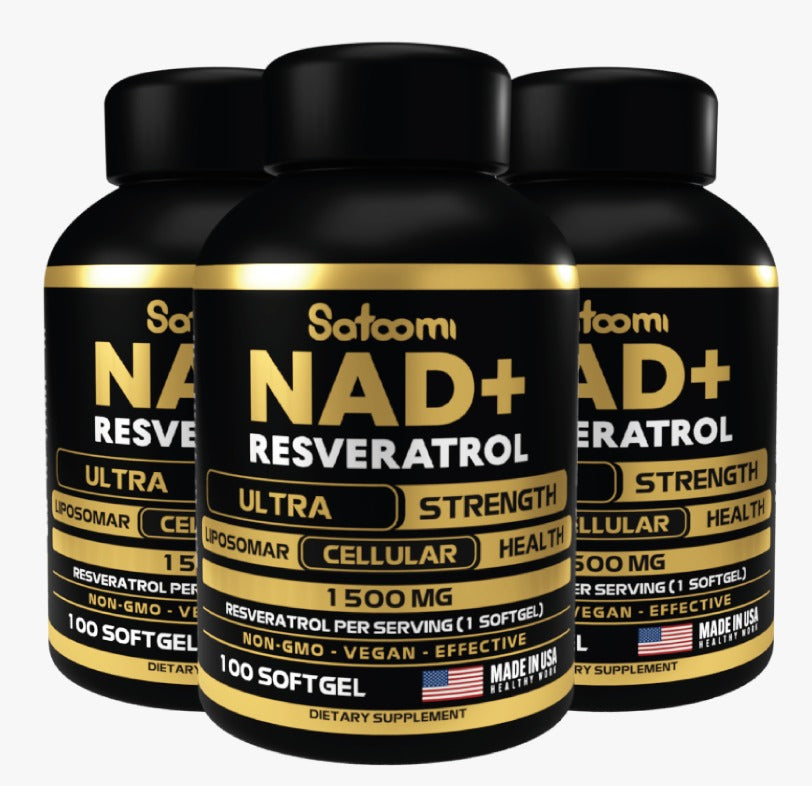 NAD RESVERATROL X 100 SOFFGELS + ENVÍO GRATIS